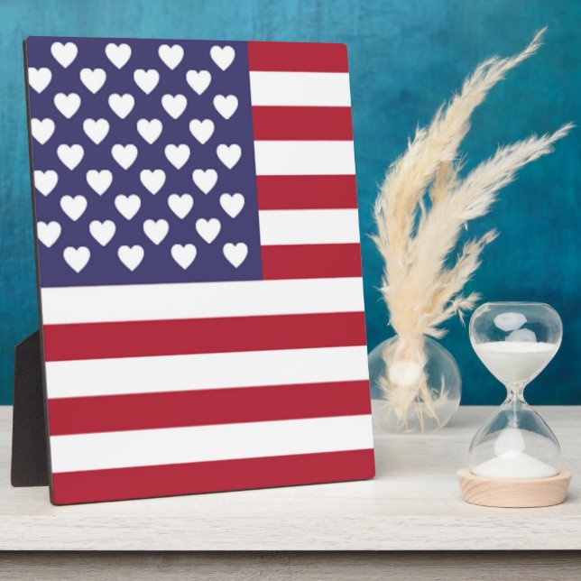 ICH LIEBE DIE USA FOTOPLATTE (Seite)