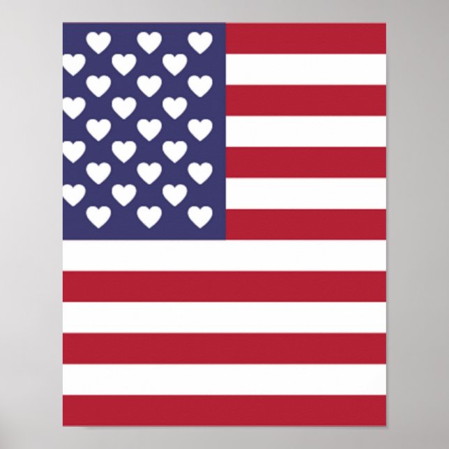 ICH LIEBE DIE USA POSTER (Vorne)