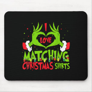 Ich Liebe, die Weihnachts-Shirts passt, aber ich m Mousepad