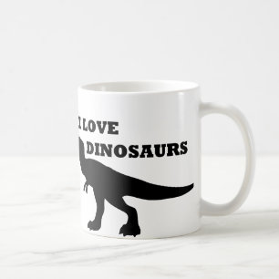 Ich Liebe Dinosaurier! Kaffeetasse