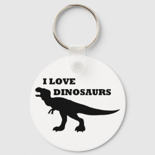 Ich Liebe Dinosaurier! Schlüsselanhänger