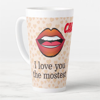 Ich Liebe dir am meisten Milchtasse