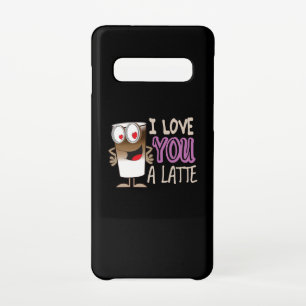 Ich Liebe dir ein Latte Samsung Galaxy S10 Hülle