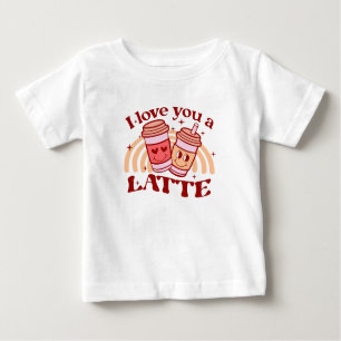 Ich Liebe dir einen Latein Baby T-shirt