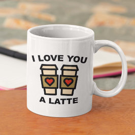 Ich Liebe dir einen Latein Kaffeetasse