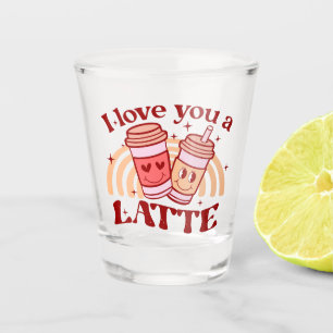 Ich Liebe dir einen Latein Schnapsglas