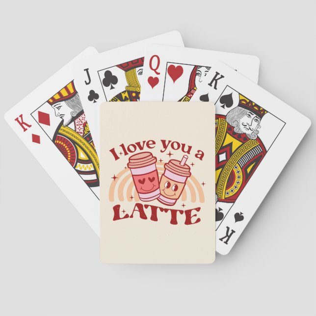 Ich Liebe dir einen Latein Spielkarten (Rückseite)