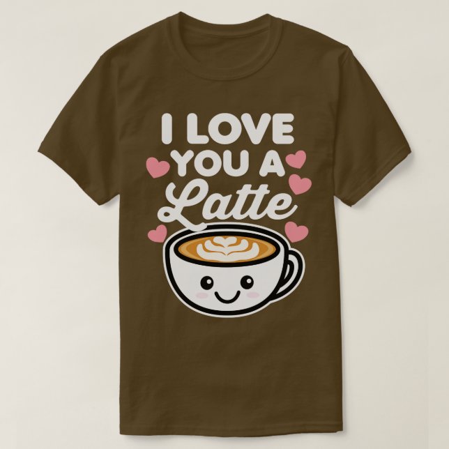 Ich Liebe dir einen Latein T-Shirt (Design vorne)