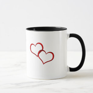 Ich Liebe dir Herz und Pfeil Tasse