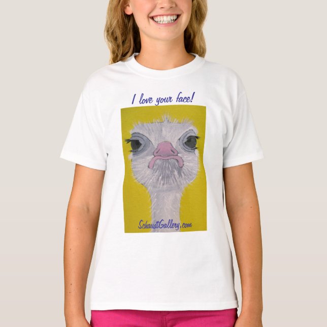 Ich Liebe dir ins Gesicht! T-Shirt (Vorderseite)