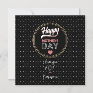 Ich Liebe dir Mama Karte