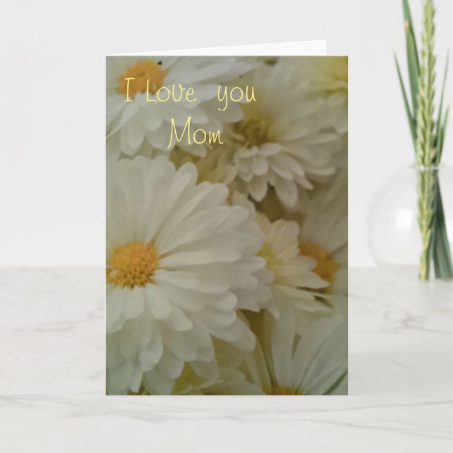 Ich Liebe dir Mama Karte (Vorderseite)