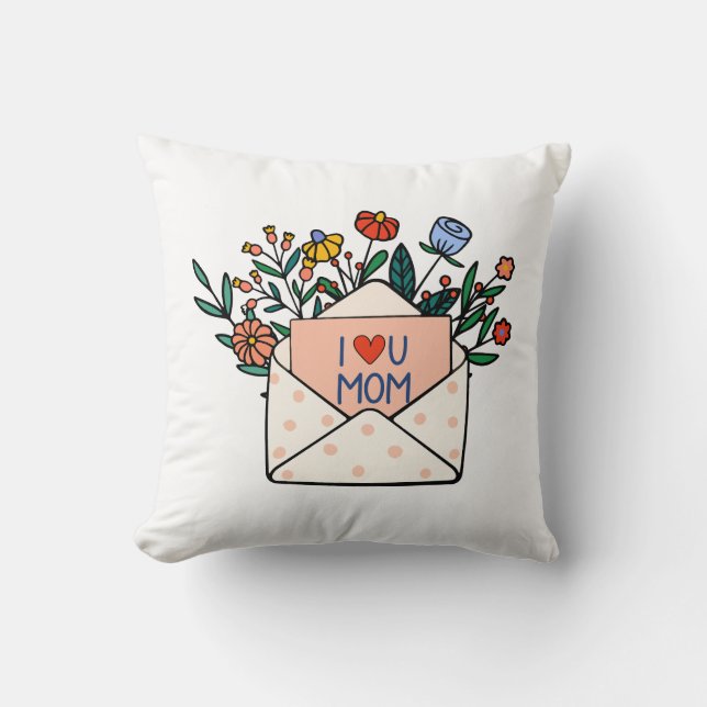 Ich Liebe dir Mama Kissen (Vorderseite)