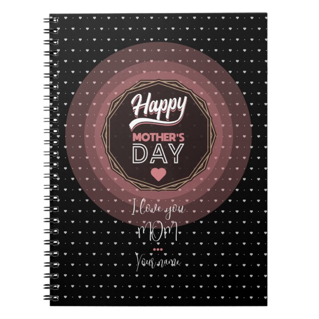 Ich Liebe dir Mama Notizblock (Vorderseite)