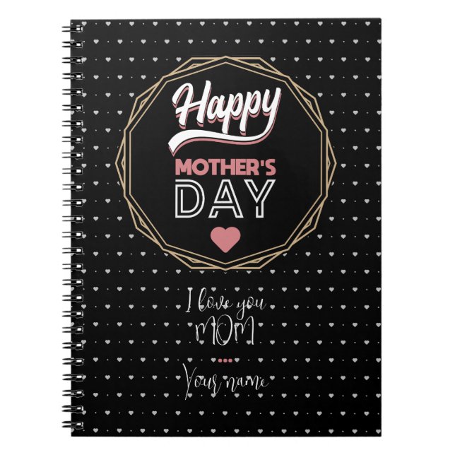 Ich Liebe dir Mama Notizblock (Vorderseite)