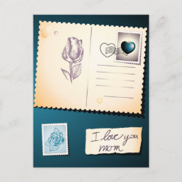 Ich Liebe dir Mama, Postkarte