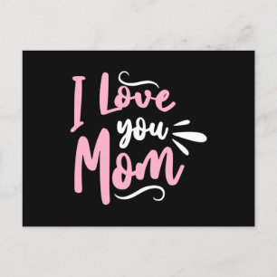 Ich Liebe dir Mama Postkarte