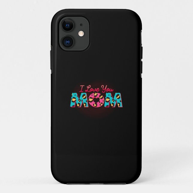 Ich Liebe dir Mama Sublimation Case-Mate iPhone Hülle (Rückseite)