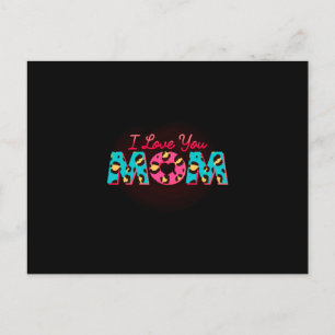 Ich Liebe dir Mama Sublimation Postkarte