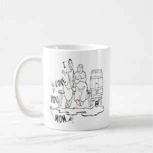 Ich Liebe dir Mama! T-Shirt Kaffeetasse