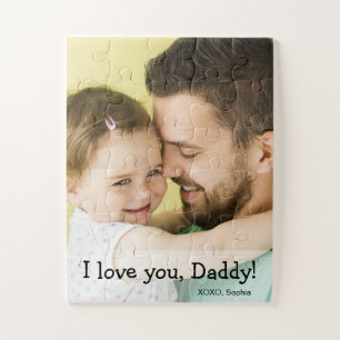 Ich Liebe dir Papa! Anpassbares Foto