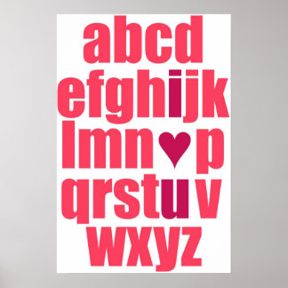 Ich Liebe dir Poster