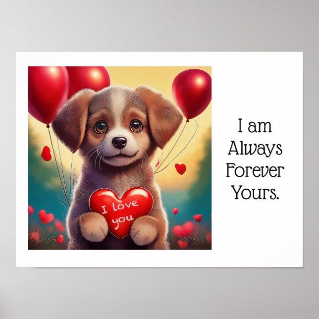 Ich Liebe dir Poster, Poster (Vorne)