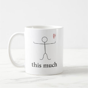 Ich Liebe dir so viel, Ehefrau, Freundin, Freundin Kaffeetasse