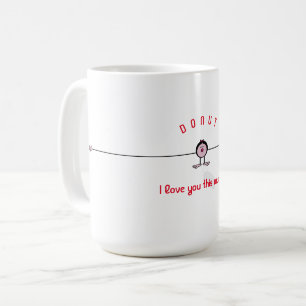 Ich Liebe dir so viel Emoji! Kaffeetasse