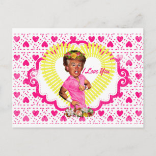 ich liebe Donald Trump Postkarte