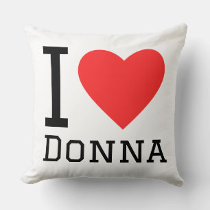 Ich liebe Donna Kissen