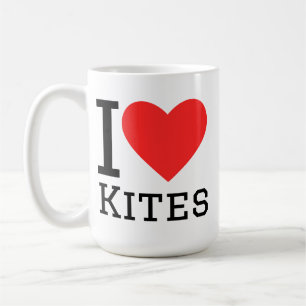Ich liebe Drachen Kaffeetasse