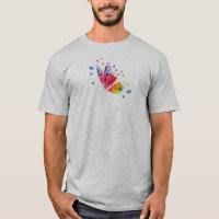 Ich Liebe, du händest Gebärdensprache Butterfly Pu