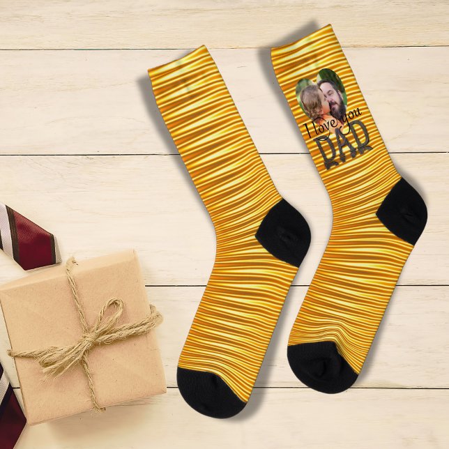 Ich Liebe, du hast Foto-Socken gezaubert Socken (Von Creator hochgeladen)