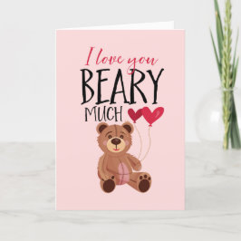 Ich Liebe, du hast viel Spaß am Valentinstag Feiertagskarte