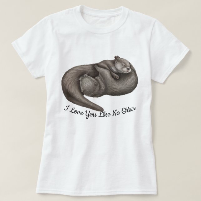 Ich Liebe, du magst keinen anderen T - Shirt (Design vorne)