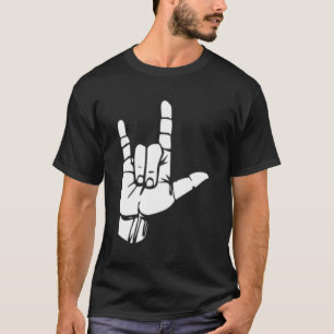 Ich Liebe, du sagst Amerikanische Gebärdensprache T-Shirt