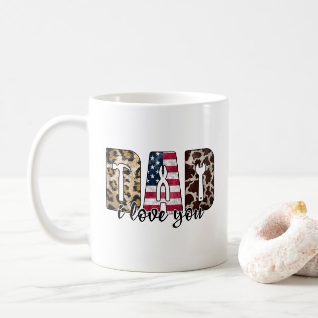 Ich Liebe, du tust Kaffee Tasse (Mit Donut)