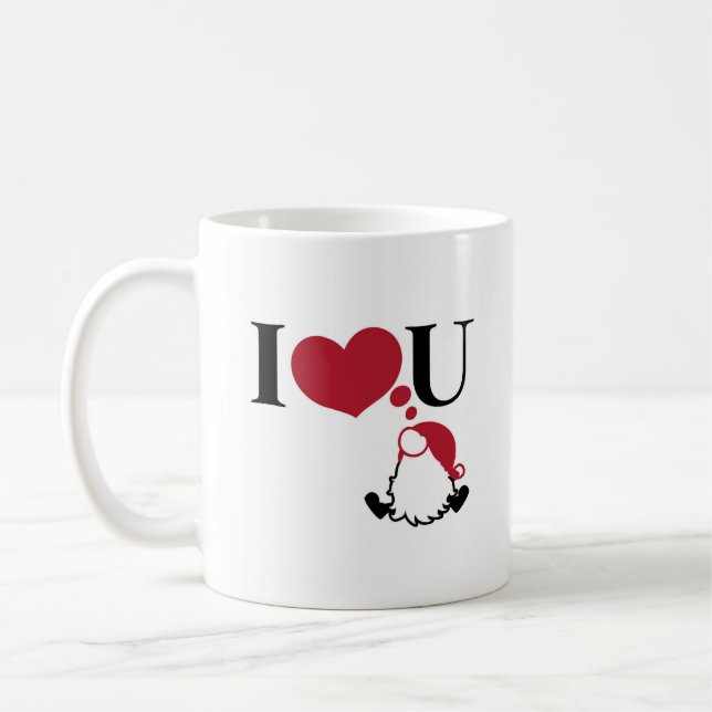 Ich Liebe, du wirst kommen Kaffeetasse (Links)