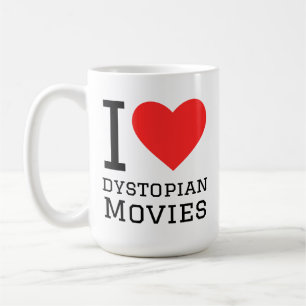 Ich liebe dystopische Filme Kaffeetasse