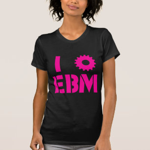 ICH LIEBE EBM Hot Pink T-Shirt