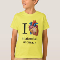 Ich liebe {echtes Herz] Anatomische Genauigkeit - 