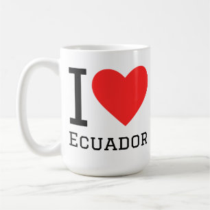 Ich liebe Ecuador Kaffeetasse