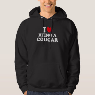 Ich Liebe, ein Cougar-Shirt zu sein, höre ich, ein Hoodie