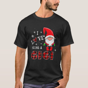 Ich Liebe, ein Gigi Gnomes Funny Familie Pajamas C T-Shirt