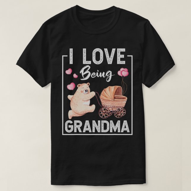 Ich Liebe, ein Oma Valentine Geschenk Männer Vater T-Shirt (Design vorne)
