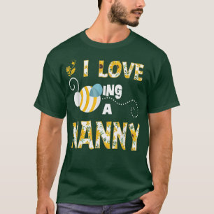 Ich Liebe, eine junge Großblütenfrau zu sein T-Shirt