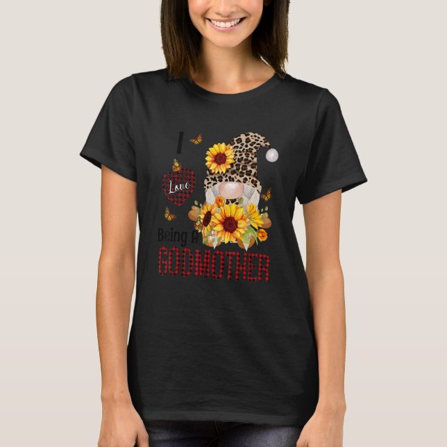 Ich Liebe, eine Mutter zu sein Herbst wird Herbstd T-Shirt (Vorderseite)