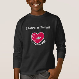 Ich Liebe eine Tubie! Hemd für Kinder T-Shirt