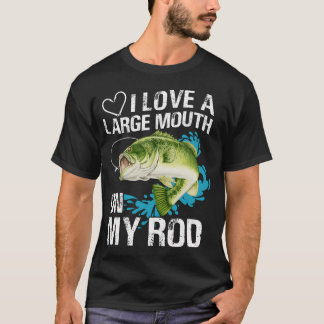 Ich liebe einen großen Mund an meiner Angel T-Shirt